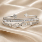 Corinne - Infinity Bracelet Set
