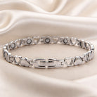 Glenda - Heart Link Bracelet