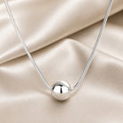 Ethel - Bead Ball Pendant Necklace