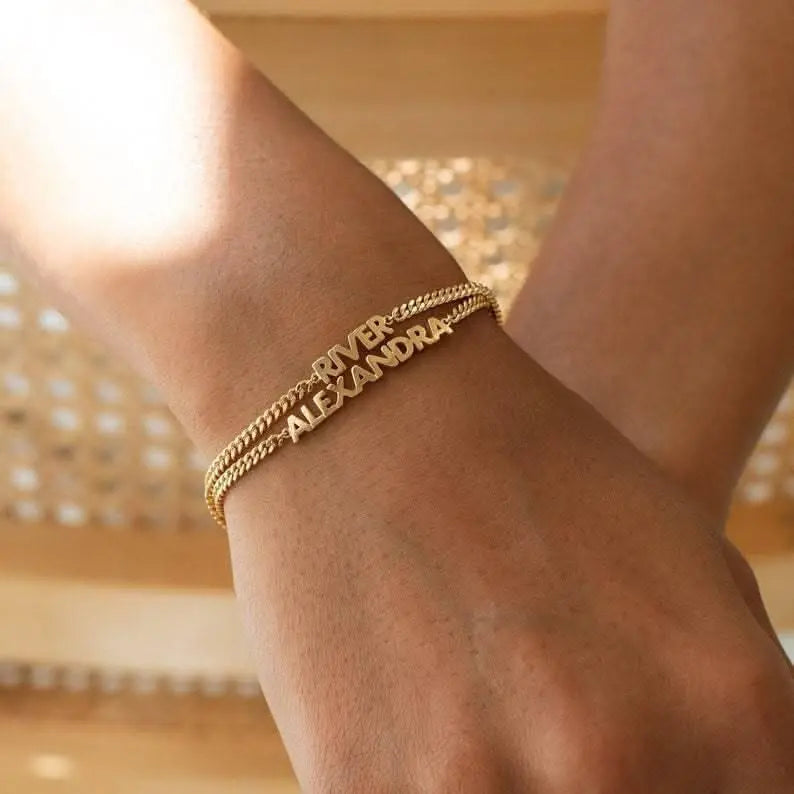 Freya - Custom Name Bracelet