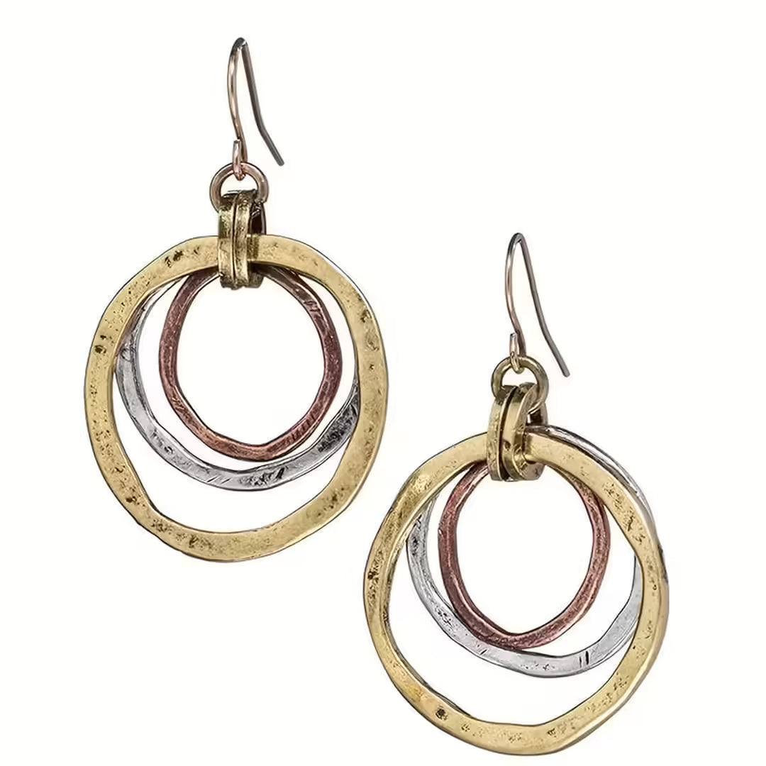 Gretchen - Multicolor Hoop Earrings