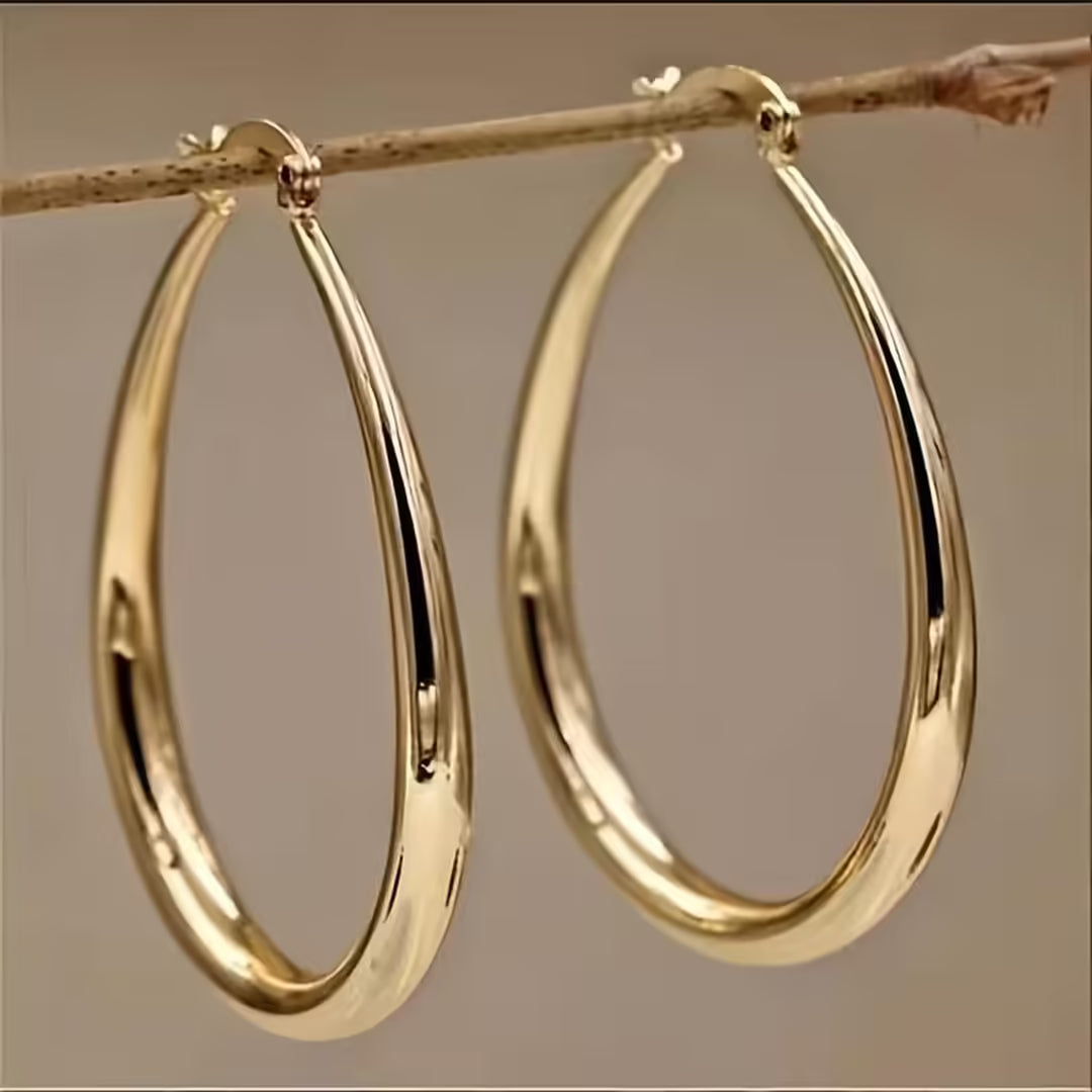 Lucy - Vintage Gold Earrings