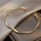 Elsa - Twisted Open Cuff Bracelet