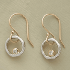 Maureen - Retro Two-Tone Earrings