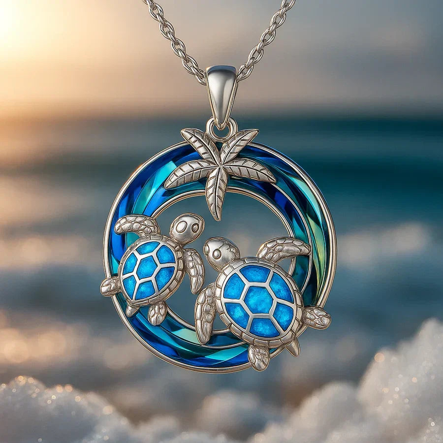 Marlene - Sea Turtle Pendant Necklace