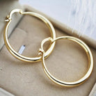 Judith - Large Gold Hoop Earrings