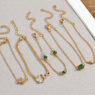 Roxanne - Five Piece Charm Bracelet Set