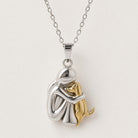 Arlene - Dog Embrace Pendant Necklace