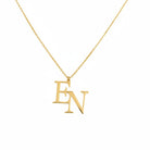 Sylvie - Two Initial Necklace