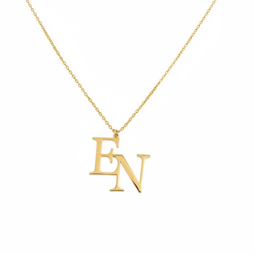 Sylvie - Two Initial Necklace